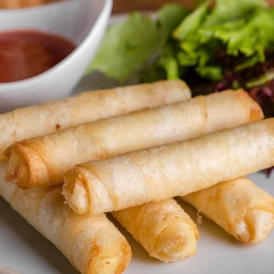 Kroepoek, dimsum & loempia's